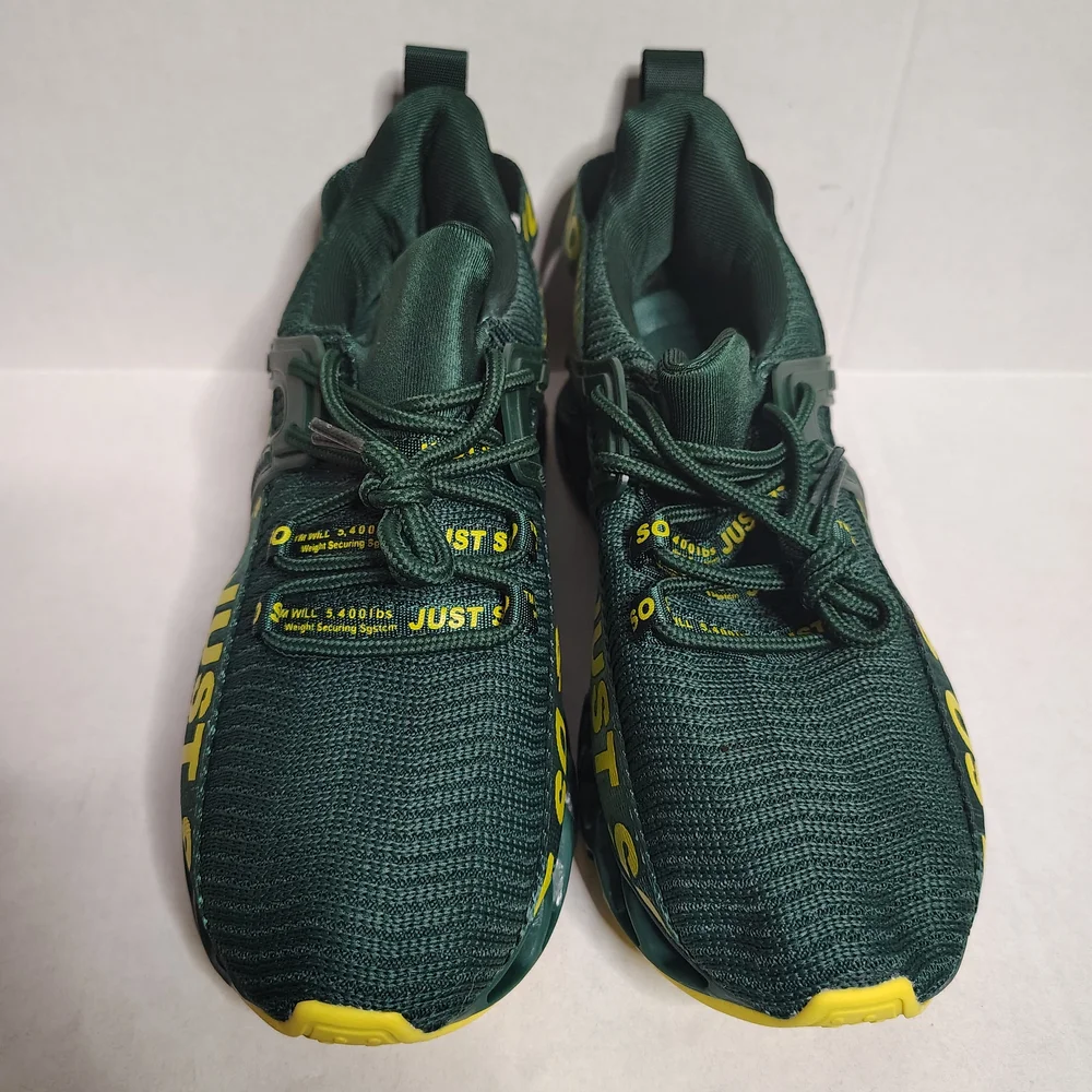 Just So So Womens Shoes Yellow/Green Size EU Size 39 US 8.5 Athletic Sporty New